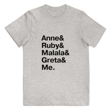 Load image into Gallery viewer, Child Young Trailblazers & Me Shirt (Unisex with Black Font)