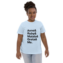 Load image into Gallery viewer, Child Young Trailblazers & Me Shirt (Unisex with Black Font)