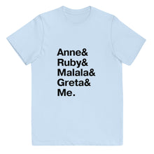 Load image into Gallery viewer, Child Young Trailblazers & Me Shirt (Unisex with Black Font)