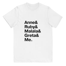 Load image into Gallery viewer, Child Young Trailblazers & Me Shirt (Unisex with Black Font)