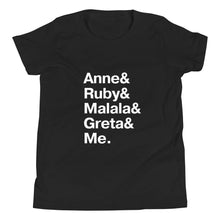 Load image into Gallery viewer, Child Young Trailblazers & Me Shirt (Unisex with White Font)