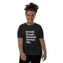 Load image into Gallery viewer, Child Young Trailblazers &amp; Me Shirt (Unisex with White Font)
