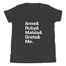Load image into Gallery viewer, Child Young Trailblazers &amp; Me Shirt (Unisex with White Font)
