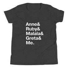 Load image into Gallery viewer, Child Young Trailblazers &amp; Me Shirt (Unisex with White Font)
